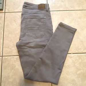 American Eagle Hi-rise Jeggings. Gray, size 10